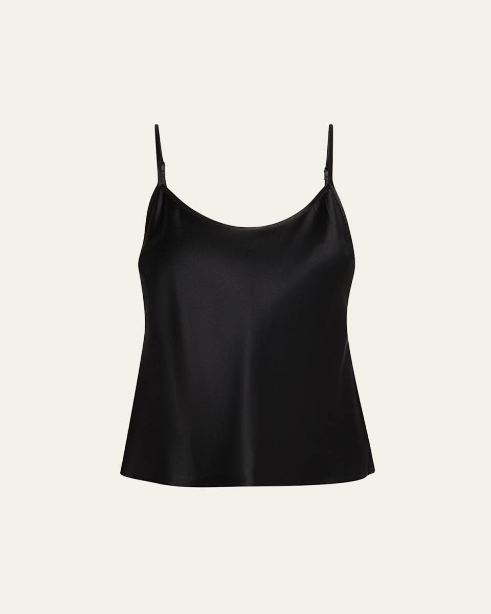 Spaghetti Strap Silk Cami